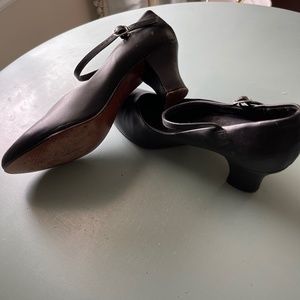 Black Stage Shoes, Size 10.5